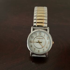 Liz Claiborne stretch band watch